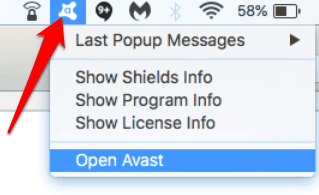 avast for mac security update